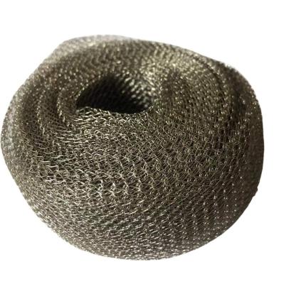 China Best Selling Corrosion Resistance Stainless Steel 304,316,321,310s Compressed Knitted Pressure Washer Wire Mesh for sale