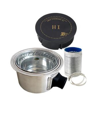 China Hotel Yawei N3 One Person One Single Pot Mini Hot Pot Food Heating Equipment for sale