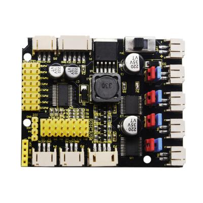 China 4WD TB6612 Motor Driver Keyestudio 4WD TB6612 Motor Driver Expansion Shield Board for Arduino (Black and Eco-friendly) for sale