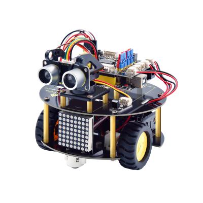 China For Arduino Robot Keyestudio Turtle Small Smart Robot V3.0 BT Car Kit For Arduino Educational Programming Robot for sale