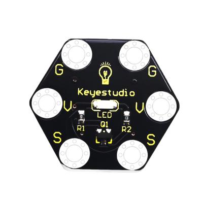 China Experience Keyestudio Micro Honeycomb Digital LED Microbit Bit Module For BBC Mic:Bit for sale