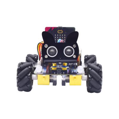 China Coding New Keyestudio Robotic Micro Bite V2 4 WD Robot Car Kit For Microbit ROD Toys for sale