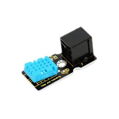 China DHT11 Temperature Humidity Sensor New! Keyestudio DHT11 Plug Temperature Humidity Sensor Module + EASY PDF for sale