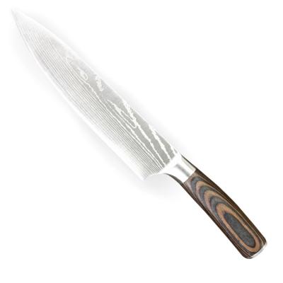 China Wholesale Manufacturer Viable Wooden Handle Chef Multifunctional Knife Stainless Steel Knife for sale