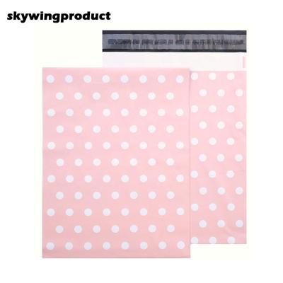 China Chinese Recycled Materials Skywingproduct Manufacturer Bubble Parcel Bag 100 Pack Pink Matte Finish Plastic Mailing Shipping Bag for sale