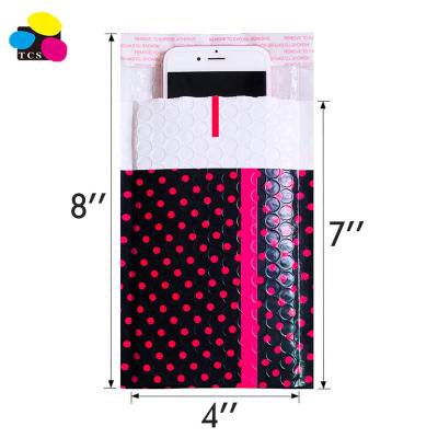 China Tearproof 50PCS Small Polka Dot Self Sealing Padded Mailing Envelopes 4x8