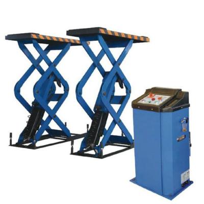 China Super Slim MT Scissor Scissor Car Lift Hydraulic Carlifts For Hot Price 3500KG for sale