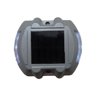 China Aluminum Alloy And Plastic Led Flashing Aluminum Solar Road Stud Light for sale