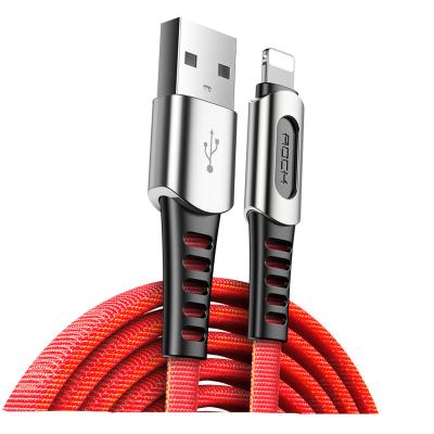 China MP3/MP4 ROCK M8 Player 2019 Braid Date USB Zinc Alloy Nylon Cable Fast Charging Cable For Type-C for sale