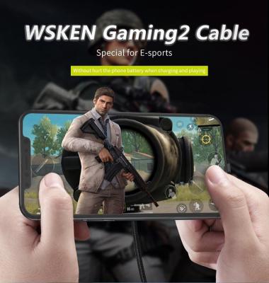 China 2019 New WSKEN Gaming2 Camera Cable, 2nd Generation Charging Cable Hand Tour, 1.2m Game Movie Game Watching Charging Cable 2m for sale