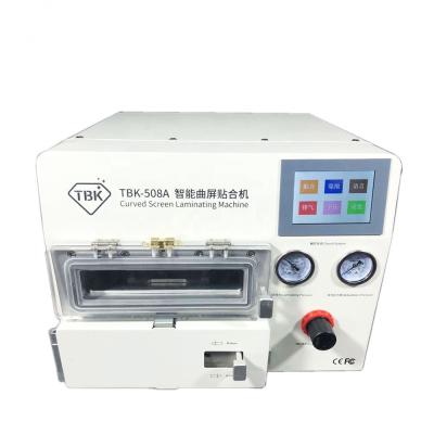 China 2019 Newest Shen Wang Da Flat Screen Curved LCD Screen + TBK-508A Curved LCD Screen Laminating Machine, 2 in 1 LCD Laminating Machine edge lcd with bubble remove machine for sale