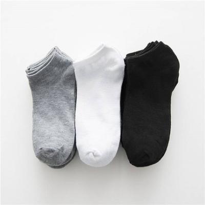 China DS D054 Breathable Mens Sneaker Snips Short 100 Low Cut Cotton Ankle Socks Mens Ankle Socks for sale