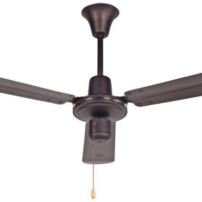 China GLOBE Coolingh Air Coolingh Modern Low Noise 56 Inch Industrial Ceiling Fan Without Light, with 3 Steel Blades, Include Pull Chain Control for sale