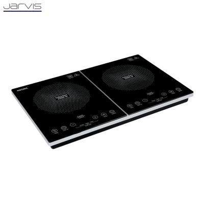 China High Performance Double Burners Induction Spare Parts Commercial Good Quality Electric Cooktops Cookers for sale