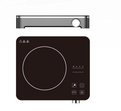 China 2021 Hotel Design Luxury Induction Cooktop Knob Control Spare Parts Stable Cooker for sale