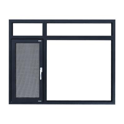 China Aluminum Folding Screen Dejiyoupin Casement Swing Double Glazed Windows Australia Standard for sale