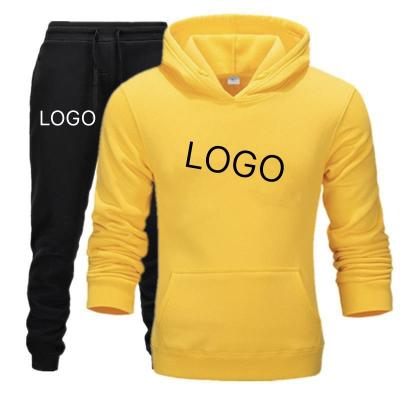 China QUICK DRY Brand Men's Casual Sportwear Sweatshirts Hoodies Men's Sportswear Coat Pant Set Fashion Brand Men's Clothing for sale