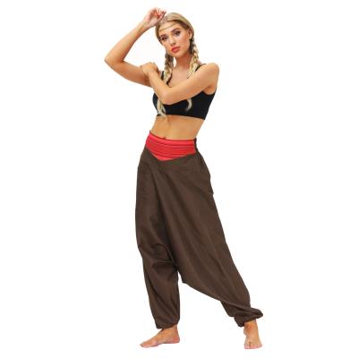 China 2021 Wholesale Anti-Wrinkle Spring Summer Autumn Harlem Hot Indian Solid Color Pants Romper Neutral Slacks for sale