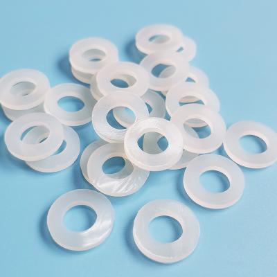 China SHENGDAO Transparent Rubber Sealing Ring Food Grade Silicone Gasket Waterproof Silicone Capsule Gasket Maker Customization Glass for sale