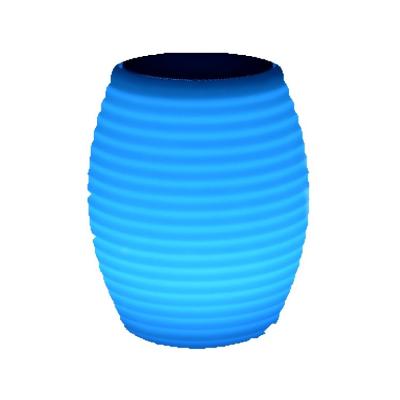 China Modern Portable Color Changing RGB Wireless Speaker With Light For Indoor Party for sale