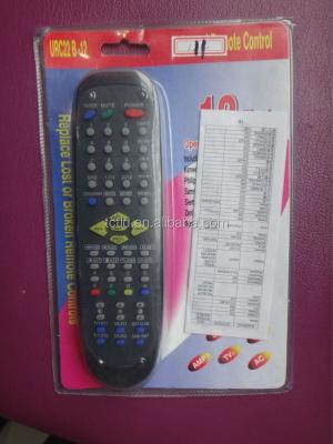 China â ‰ ¥ 8M IR tv/vcr/sat/dvb universal remote control for TCL/HISENSE/HAIER/SAMSUNG china factory for sale