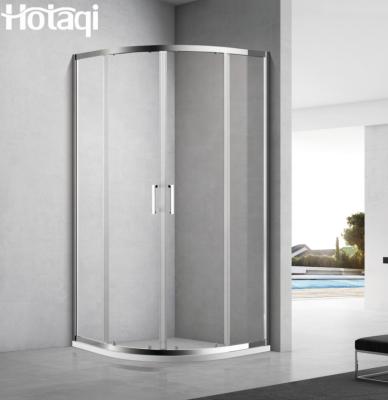 China Modern Hotaqi Economic Shower Cabin Good Sell Cheap Price for Whole Sale and Retail Store Arc Sliding Shower Door for sale