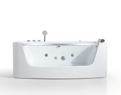 China Modern Simple Acrylic Jacuzzier Massage Bathtub Wholesale Retail Hot Sell SPA Bathtub Foshan Factory for sale