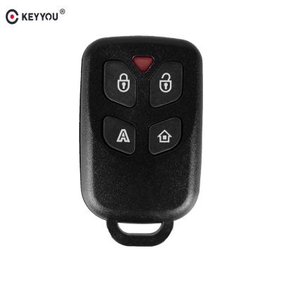 China KEYYOU Plastic 5 Buttons New Replacement Remote Car Key Case For Brazil Control Positron Alarm Remote Key Shell With Key Pad for sale