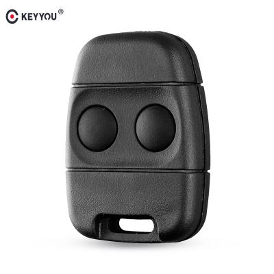 China 2 Button Plastic Car Replacement KEYYOU Remote Key Case For Land Rover Discovery Freelander Auto Keyless Entry Key FOB Shell for sale