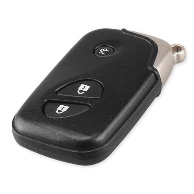 China KEYYOU Replacement Exterior 3 Buttons Car Plastic Key Shell Case Fob For Lexus GS250 LX570 IS350 GS350 ES350 for sale