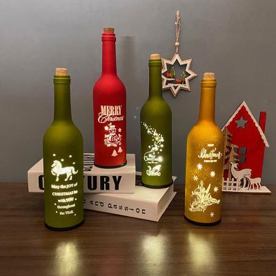 China China Wine Glass with Snowflake Wholesale Lead Glass Wine Glass for Christmas Decoration for sale