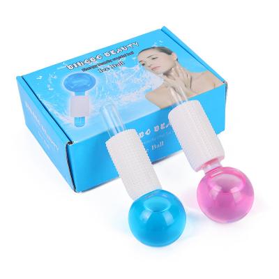 China Japan Beauty Blue Ice Cream Wave Ball Skin Ice Globes For Face Private Label for sale