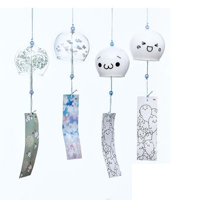 China Japan's Best Selling Small Wind Rings Japanese Style Glass Wind Chimes for sale