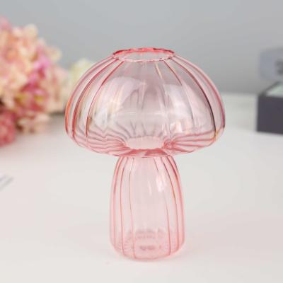 China China Supplier Factory Modern Small Vases Glass Colored Glass Vase For Home Decoration for sale