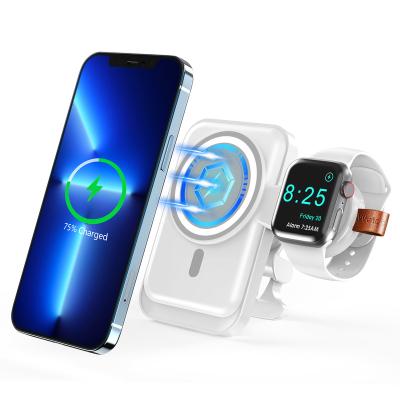 China Hot Sale Car Phone Charger Car Air Vent Mount Mobile Phone Wireless Holder 2 in 1 Charging Samsung Watch for sale