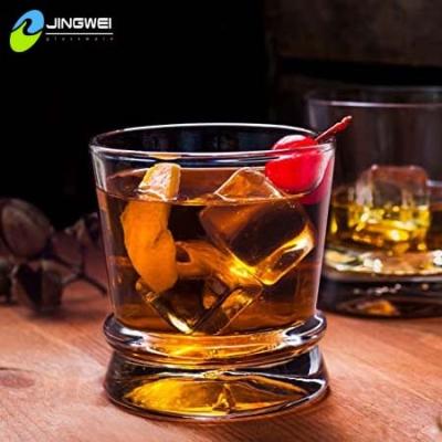 China Old fashioned home/bar/restaurant/hotel 300ml whiskey glasses for sale