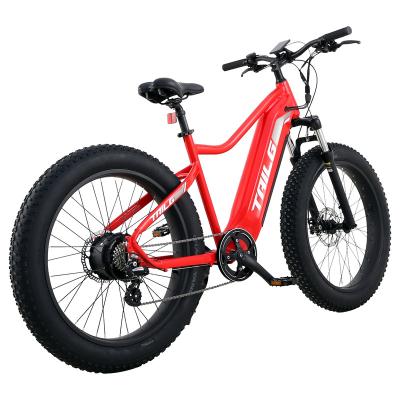 China New Design Tailg 2023 Aluminum Alloy Fat Tire Powerful 500W E Mountain Bike Other Electric City Bike Bicycle Snow Ebike For Adult for sale