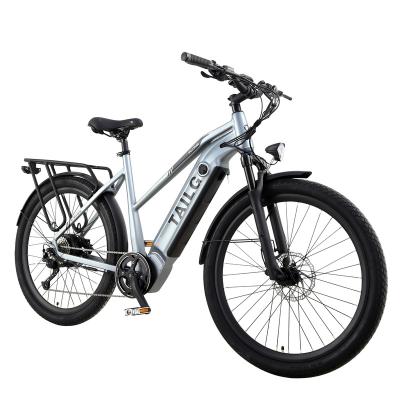 China 500W Tire High Quality Powerful Fat Tailg Aluminum Alloy Ebike Frame Other Mountain Bicycle City Electric Bike For Adult for sale