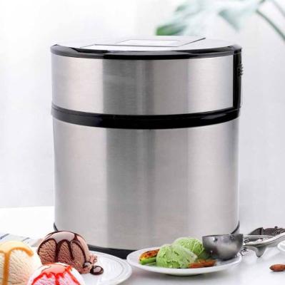 China Household Electric Automatic Round Ice Cream Maker Home Use 1.5L Ice Cream Machine 15402 for sale