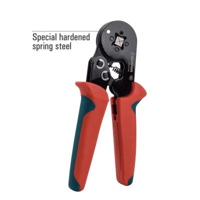 China ZUPPER 600 PCS Plug HSC8 6-4A Terminal Crimper Pliers Tool Kit HSC8 6-4A Hand Terminal Crimping Crimp Tool for sale