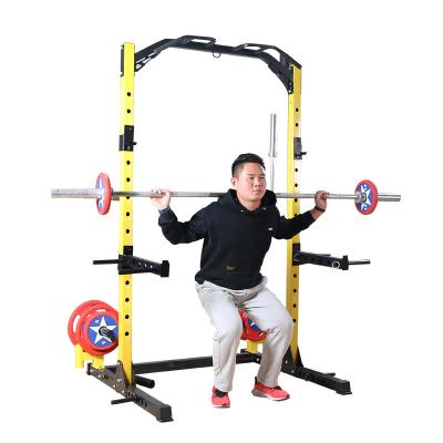 China Hadley Home Universal Multi-Function Adjustable Squat Stand Power Squat Rack Equipment Use For Home Gym Fitness for sale