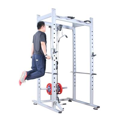 China Home Box 1 PCS Carton Universal Power Multifunctional Adjustable Squatting Adjustable Squat Rack Weight Lifting Device Pulley Pulley Equipment Box for sale