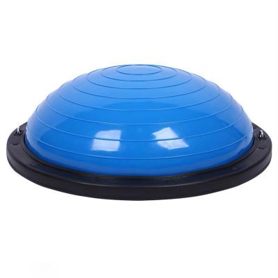 China Soft Thick Wave Speed ​​Ball PVC Explosion-proof Side Up Yoga Balance Hemisphere Use For Home Gym Fitness Sets for sale