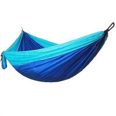 China 300*200CM Cheap Comfortable Thin And Light Folding Hanging Hanging Parachute Camping Multifunctional Lightweight Nylon Hammock 300*200CM for sale