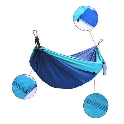 China 270*140CM Best-Selling Parachute Hammock Durable Thin and Light Adjustable Hammock Tarp Nylon Outdoor Camping Hammocks for sale