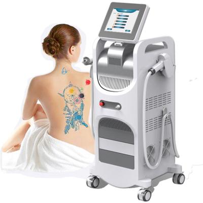 China 2021 New 808Nm Painless Hair Removal Laser Tattoo Removal Hair Removal Hair Removal Machine +Nd Yag +Nd Yag for sale