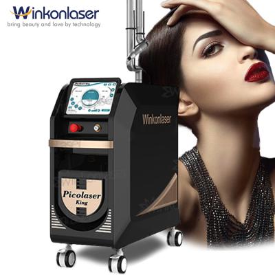 China Pigment Removal 2021 Q Switched Good Removal Laser Tattoo Removal Laser Good 755nm ND Yag Effect Machine Pico Laser Machine for sale