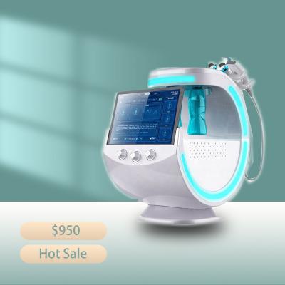 China Hydraulic Exfoliators 7 in 1 Multifunctional Facial Care Portable Hydra Microdermabrasion Machine for sale