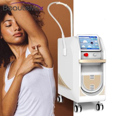 China Soft Hair Removal Alex Pulse 1064nm ND yag 755nm Alexandrite Long Laser for sale