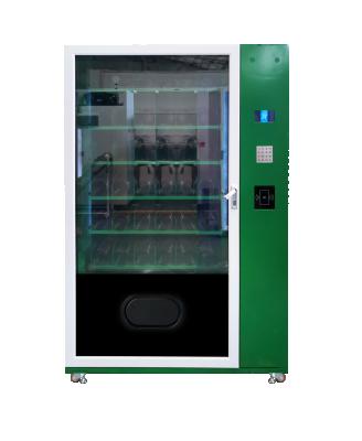 China Coin Operated Vending Machine Drinks Snacks Metal Micron WM0 24 Self Service Hours for sale